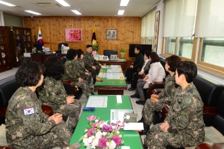 서구 여성예비군 의회 방문 대표이미지