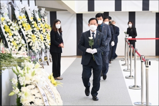 이태원 사고 합동분향소 조문 대표이미지