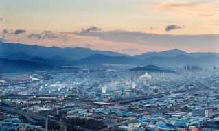 2020년 새해 와룡산 상리봉에서 바라본 서대구 일대 대표이미지