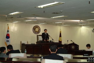 제139회 서구의회 임시회(개회사) 대표이미지