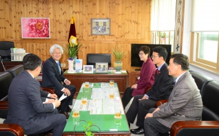 대구은행장 서구의회 방문 대표이미지